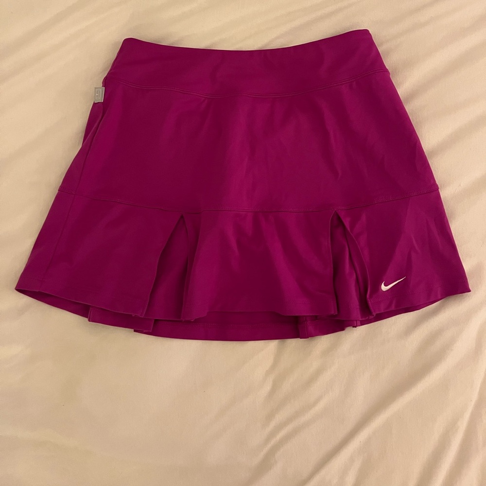 Nike pink tennis skirt.